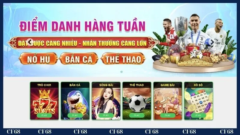 đăng ký, đăng nhập Cf68 có ưu điểm gì?